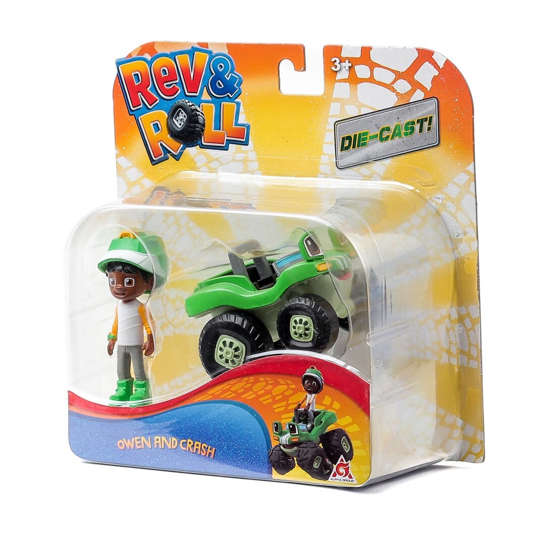 Figurina, Alpha Group Rev & Roll Owen Crash, 7cm - eMAG.ro