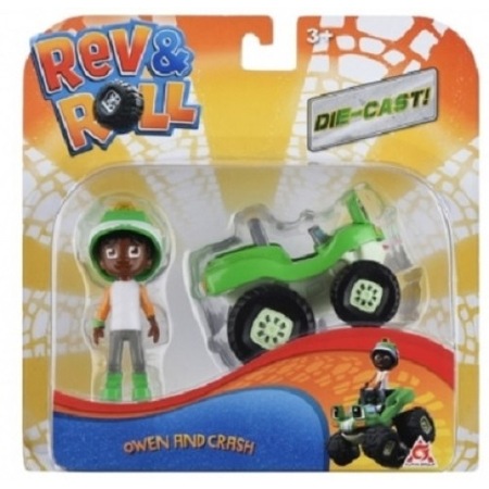 Figurina, Alpha Group Rev & Roll Owen Crash, 7cm - eMAG.ro