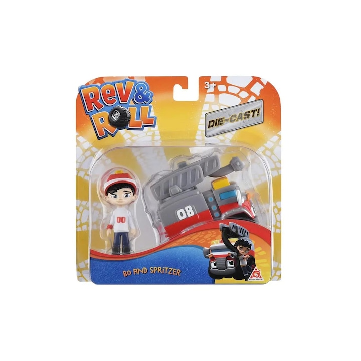 Фигурка, Alpha Group Rev & Roll Bo и Spritzer, 7 см