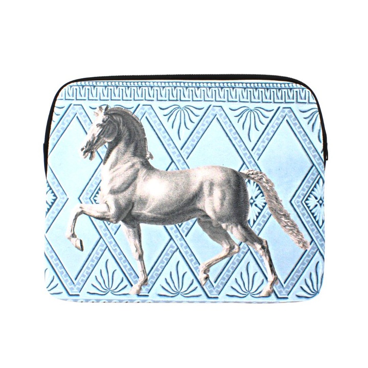 Husa pentru tableta din catifea WHITE HORSE 11"