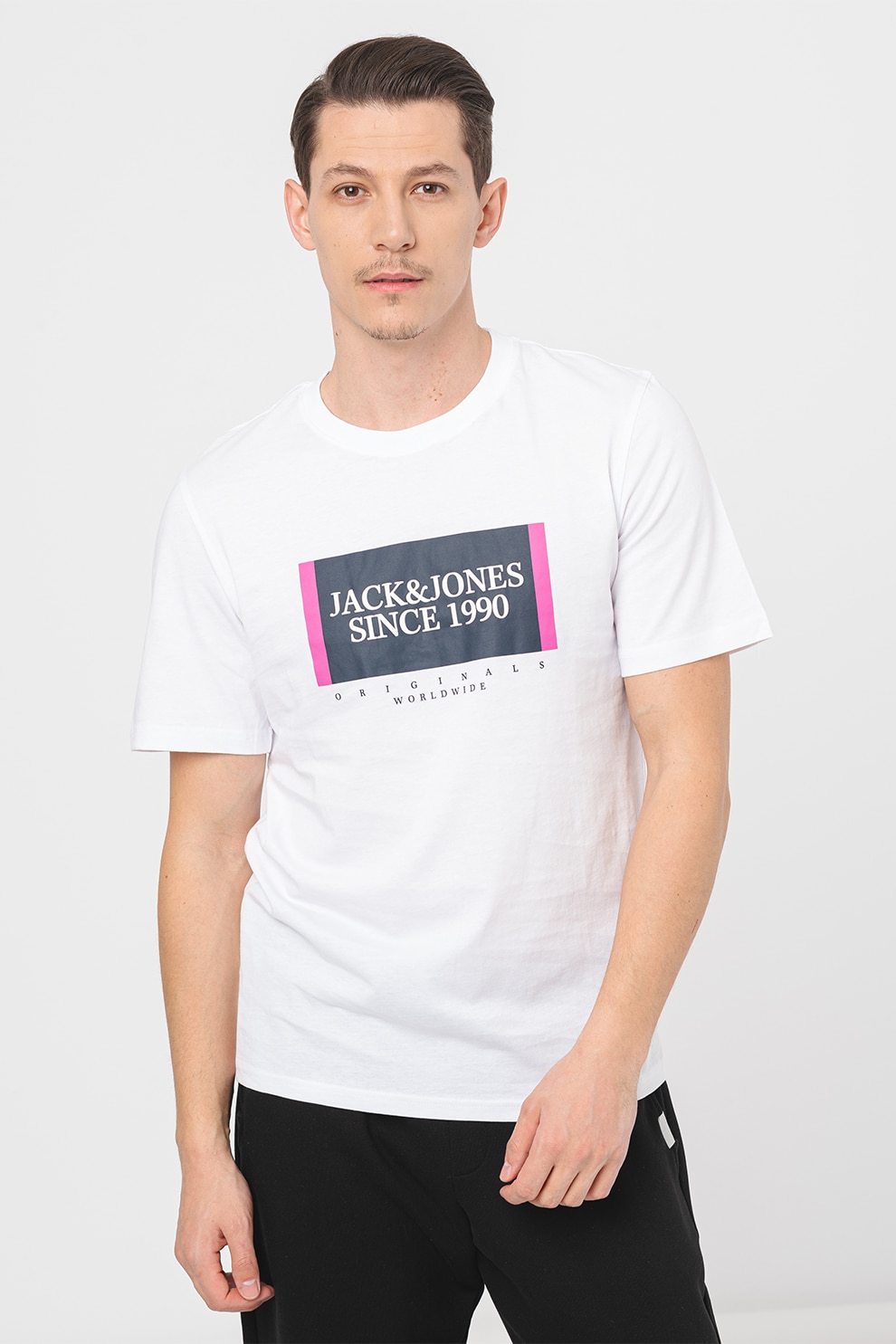 Tricou bărbați Ninja ZX-6R, Alb, XL - eMAG.ro