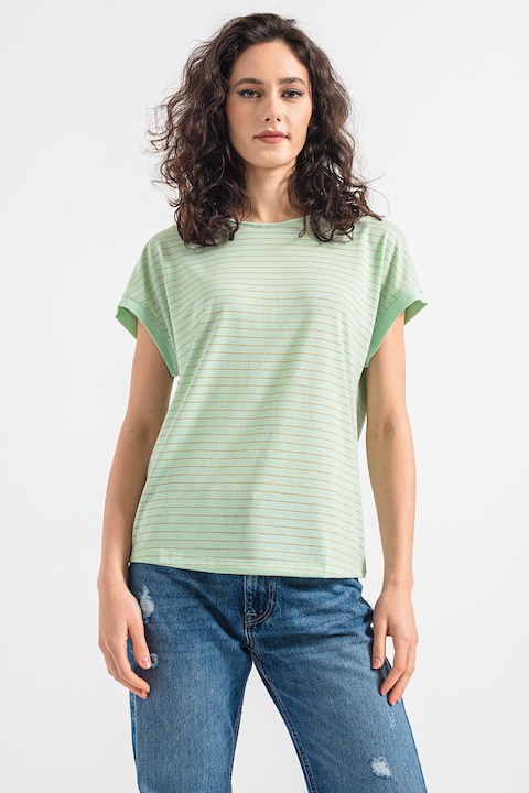 Only, Tricou lejer cu dungi, Mint