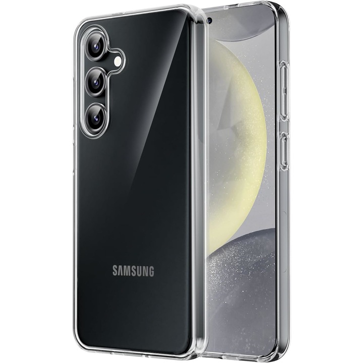 Калъф за Samsung Galaxy S24 Удароустойчив тънък прозрачен тънък TPU калъф против надраскване