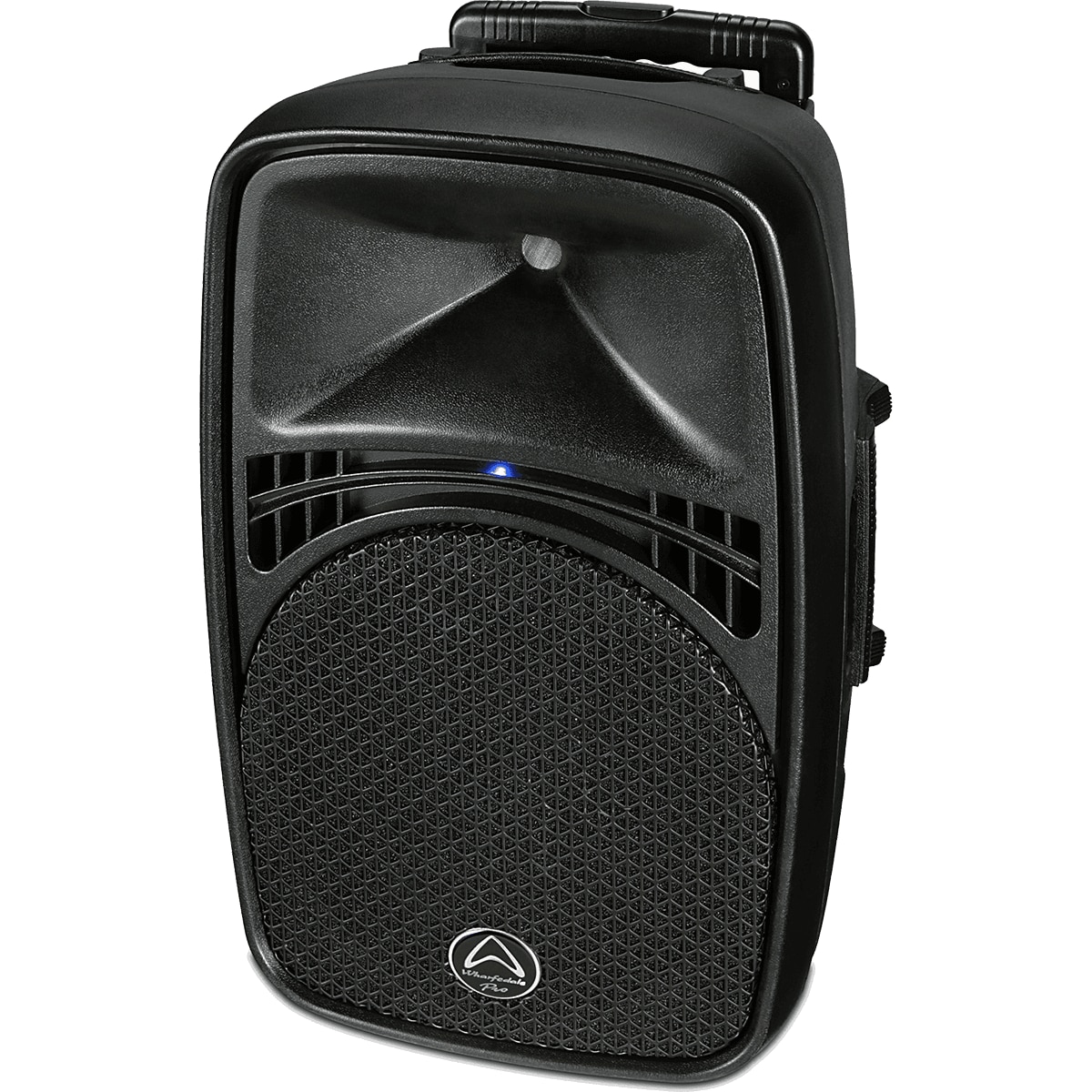 Boxa portabila, WHARFEDALE PRO, EZ-12A, 2 microfoane wireless incluse, 12 inchi, Negru