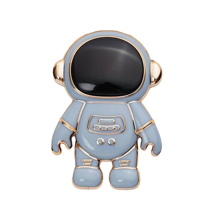 Suport pentru telefon tip Astronaut 3D albastru