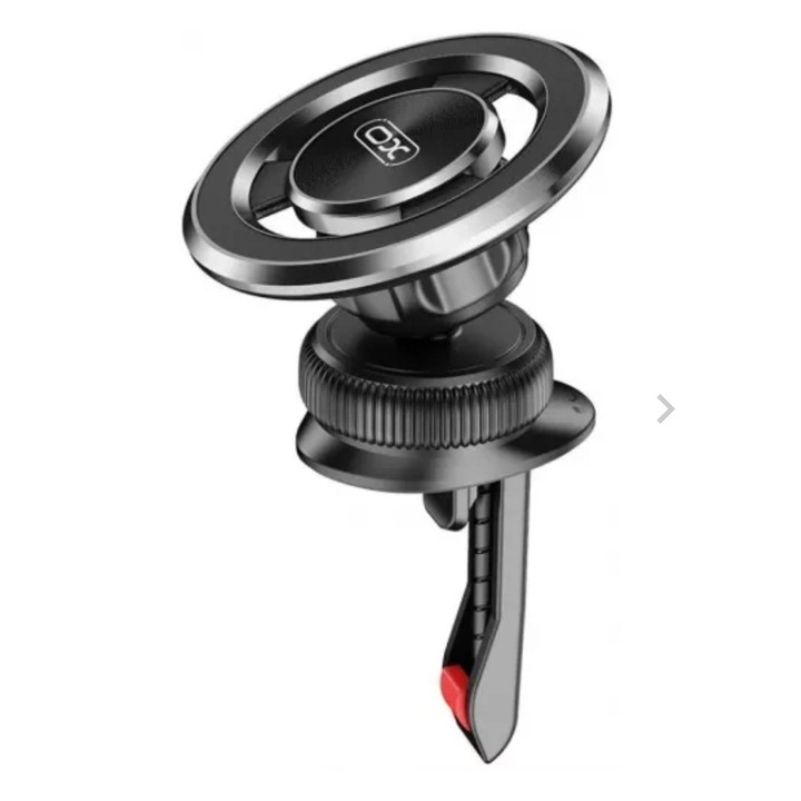 Suport Auto, Magnetic, montaj Ventilatie XO-C130 Pull Hook, Lock Position, Black