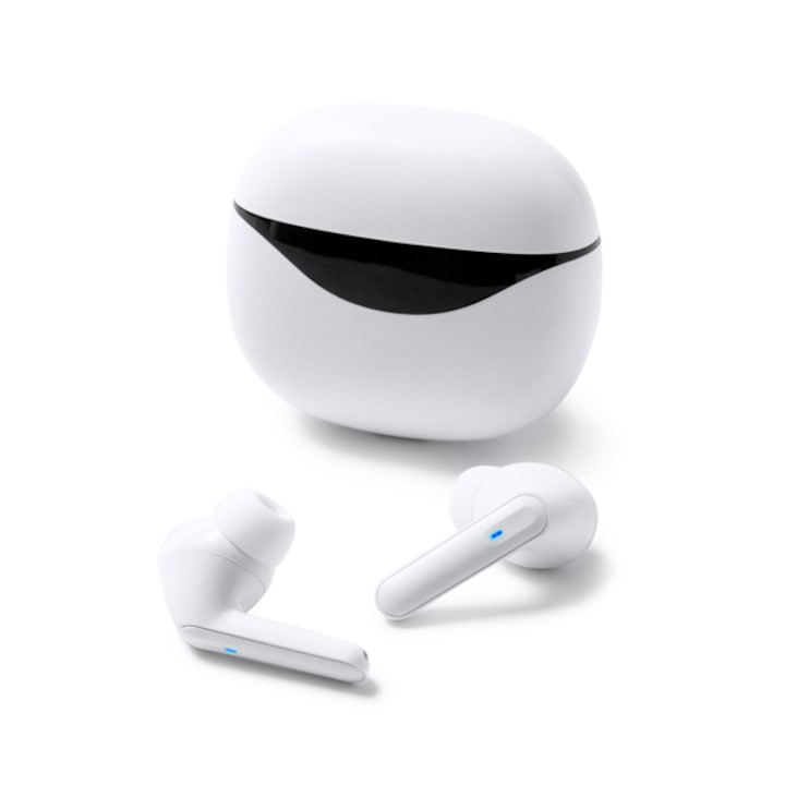 Casti Bluetooth Bigshot A12, 5.0 Wireless Earbuds, Control Intuitiv Prin Atingere, Autonomie de Pana la 4 ore, Negru
