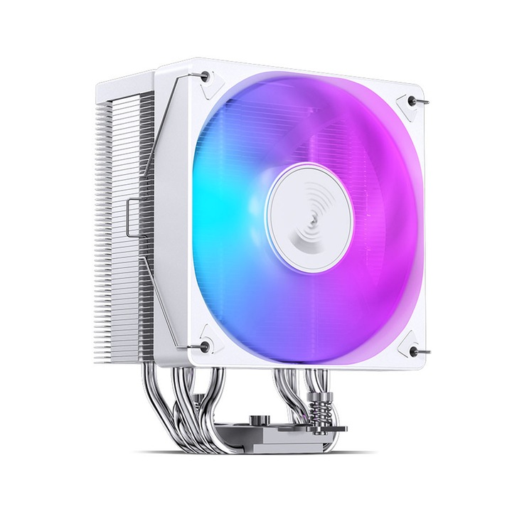 CPU hűtő Jonsbo CR-1000 EVO, RGB, fehér