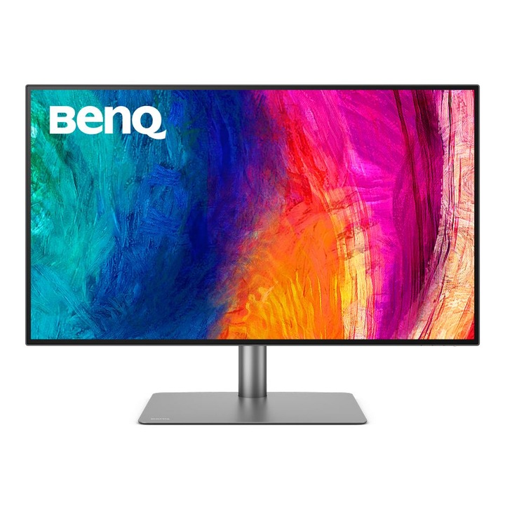 Монитор BenQ PD3225U, 31.5", LED, IPS, 3840 x 2160 4K, 2 x HDMI 2.0, 1 x DisplayPort 1.4, 1 x Audio Out, 3 x USB 3.2 Downstream, 1 x USB Type-C Downstream, 1 x USB Type-B Upstream, 1 x Thunderbolt 3 in, 1 x Thunderbolt 3 out, Вградени високоговорители 2