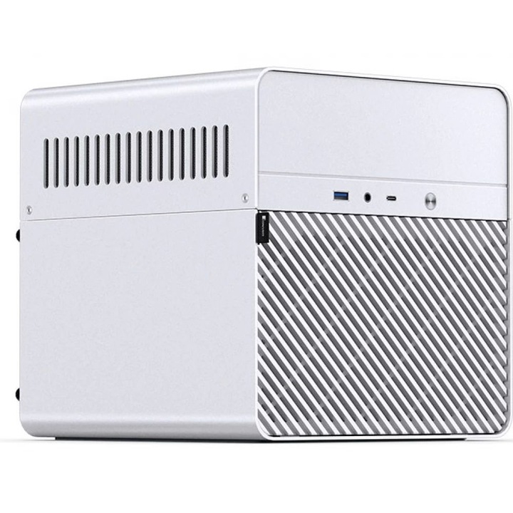 Компютърна кутия Jonsbo N2, Бял, Mini Tower