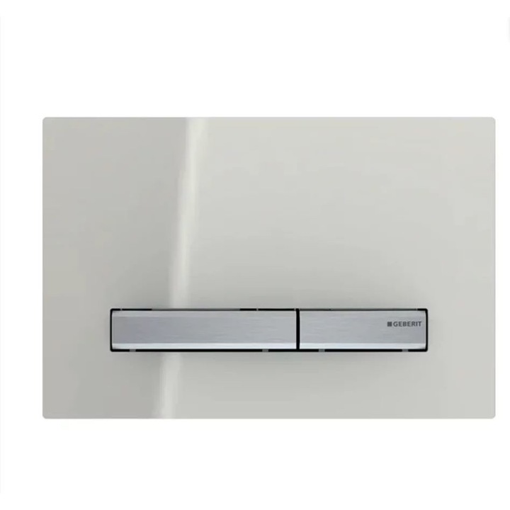 Clapeta actionare, Geberit Sigma50, crom - gri nisipiu