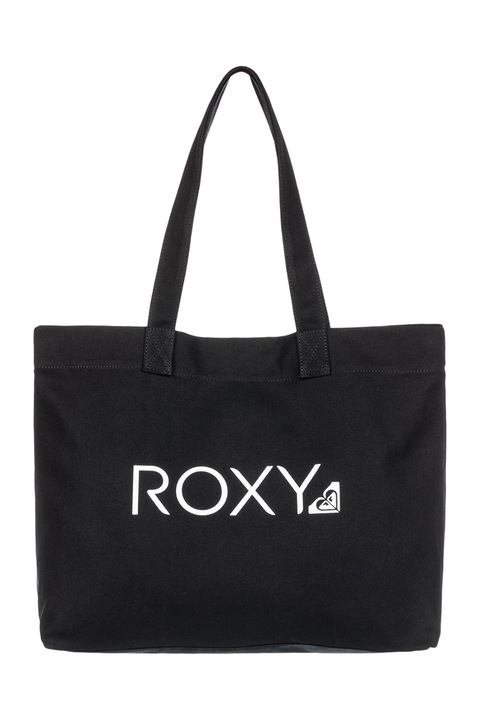 ROXY, Шопинг чанта Go For It с лого, Черен