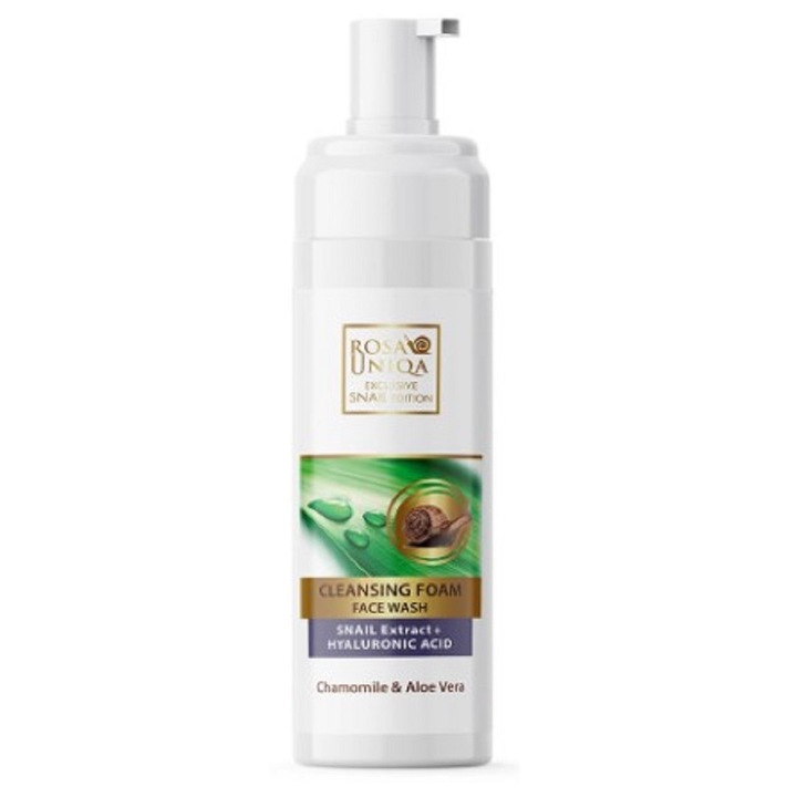 Spuma de curatare faciala cu extract de melc si acid hialuronic, 200 ml