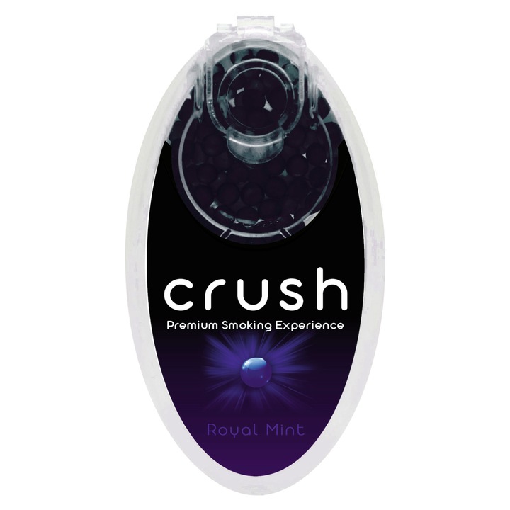 CRUSH® Royal Mint ароматизиращи капсули за ментолови цигари, 100 бр