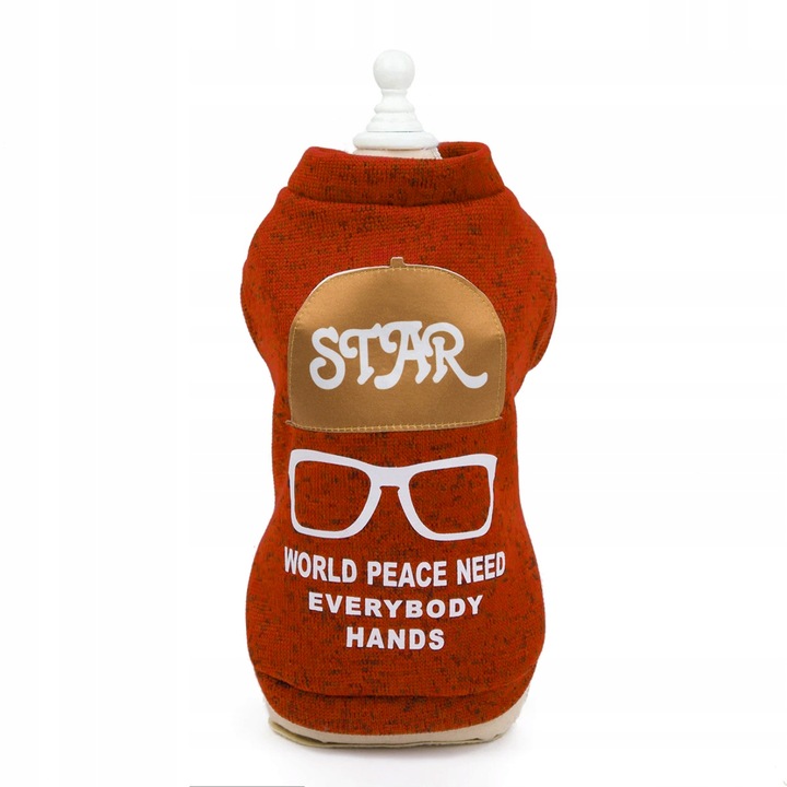 Kutya pulóver, Wesolypupil, Többszínű, XL (34 cm)