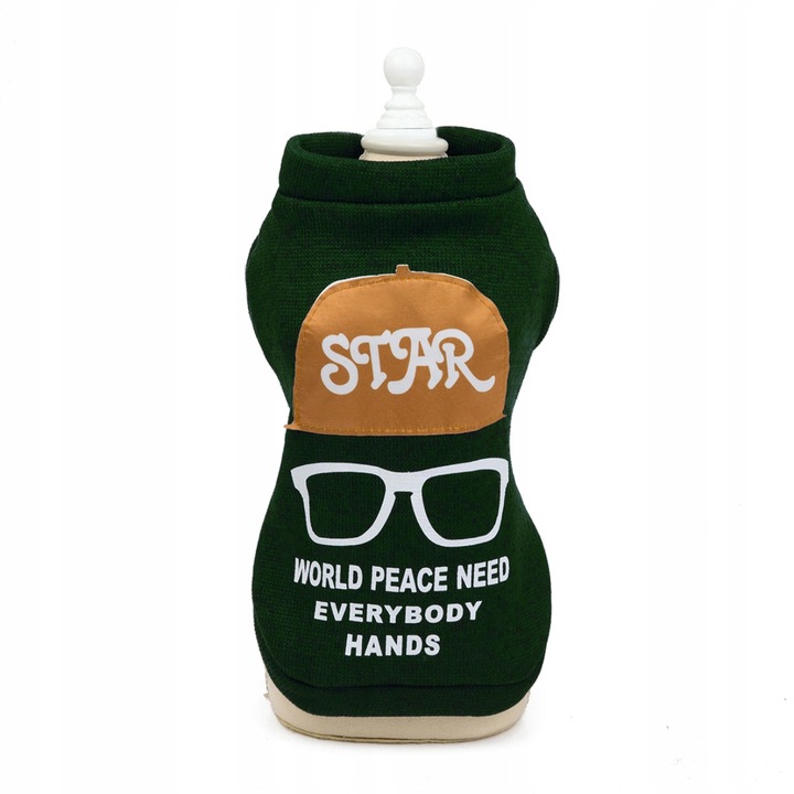 Kutya pulóver, Wesolypupil, Többszínű, XL (34 cm)