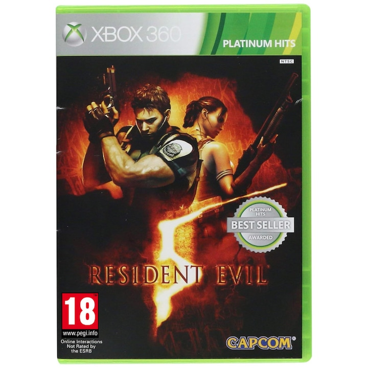 Joc Resident Evil 5 Platinum Hits Pentru Xbox 360