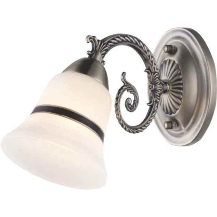 Aplica Perete Interior Niky E27, Bronz/metal