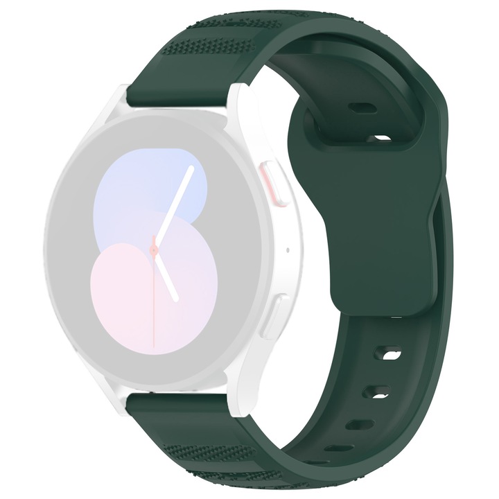 Каишка за Huawei Watch GT 2 (46mm)/GT 2 Pro/GT 3 Pro (46mm)/Ultimate, Xiaomi Watch S1 - Techsuit Watchband (W050) - Зелен