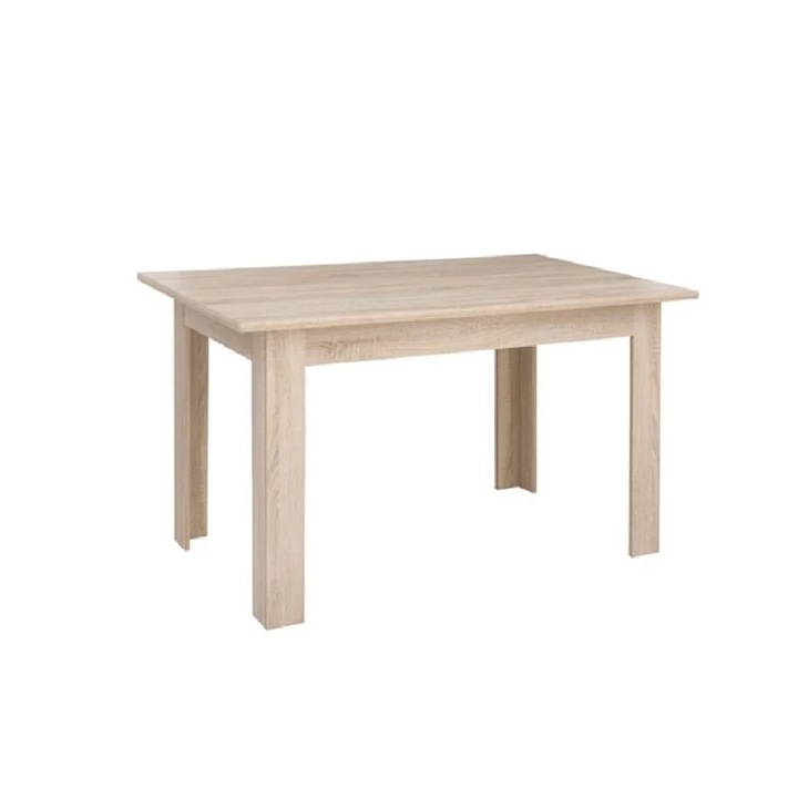 Masa Fixa Dreptunghiulara, Pal de 18 mm, 120x80x80 cm, Culoare Sonoma