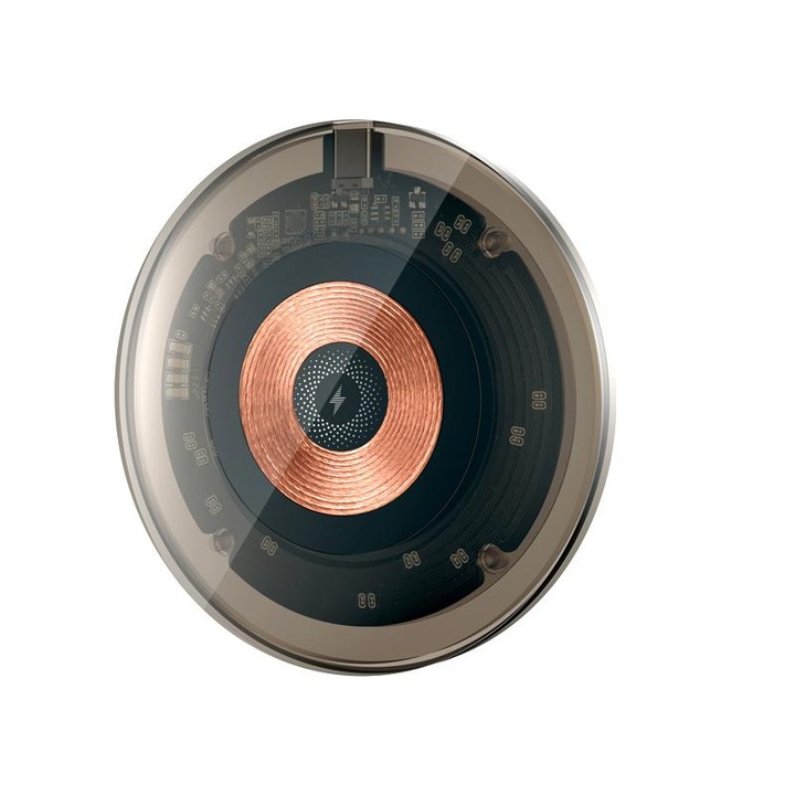 Vezeték nélküli töltő 220V Vezeték nélküli 15W, XO WX031, fekete