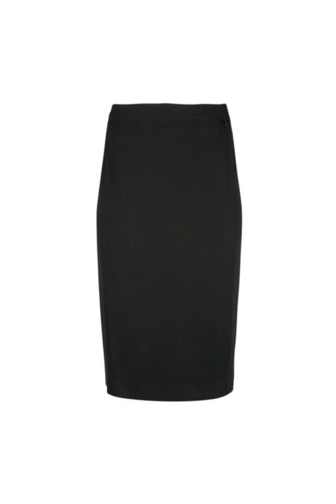 Fusta Guess M, Negru, cu elastic in talie, W2YD20KB7H0