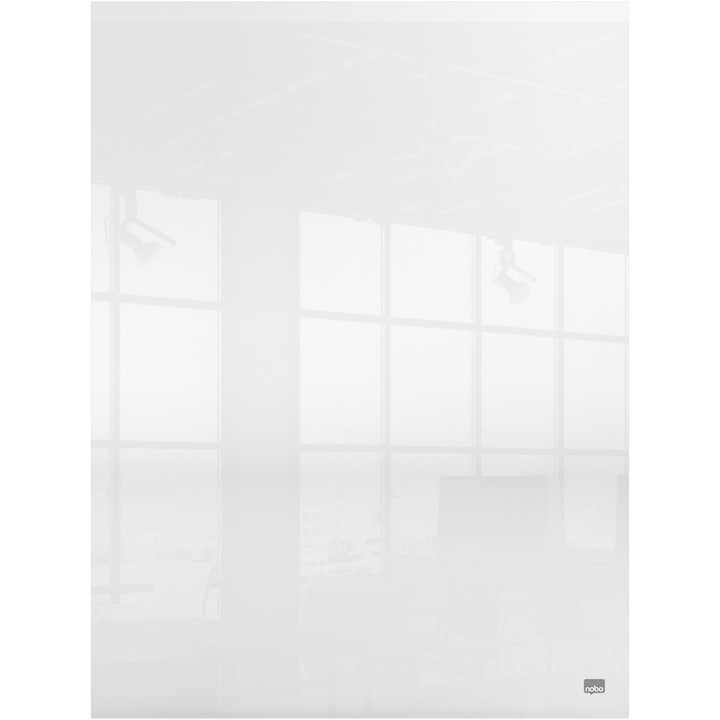 Tabla NOBO, acrylic, pentru birou sau perete, 60x45 cm, marker inclus, transparent