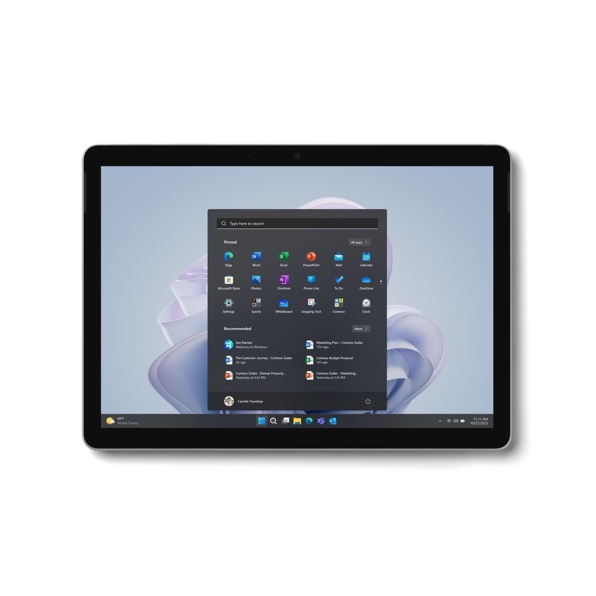 【タブレットPC】Surface Go P-G/4/SSD64 Office Tableta Microsoft Surface Go 4 10.5 inch 1920x1280, Intel