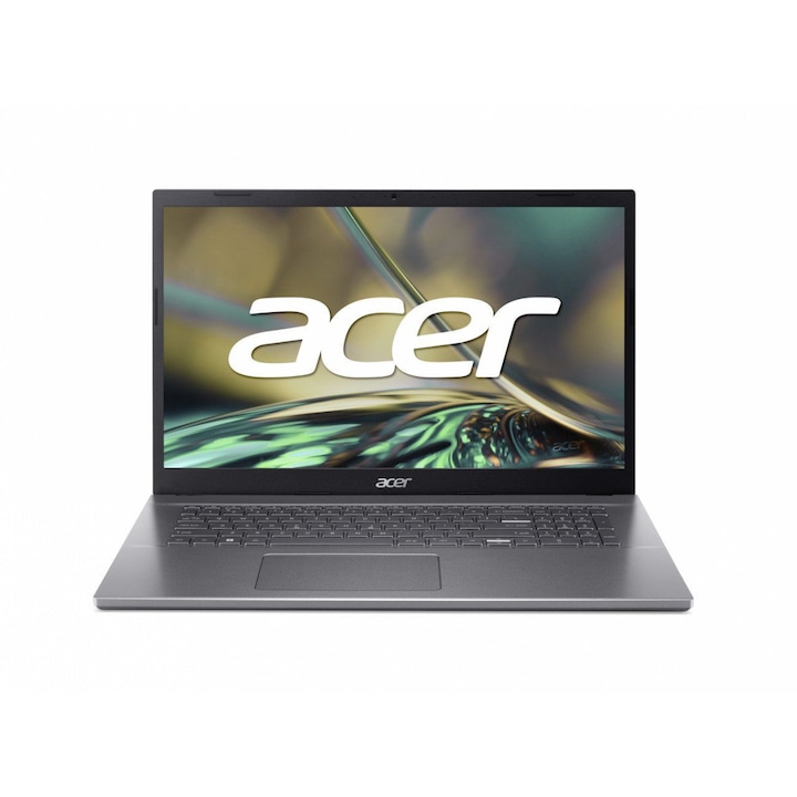Acer Aspire 5 Laptop, 17,3", 1920 x 1080, Intel Core i7-12650H, 16 GB RAM, 512 GB SSD, Intel UHD Graphics, Free DOS, Sötétszürke