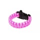 Bratara Tactica Paracord Fastex Roz Element Airsoft