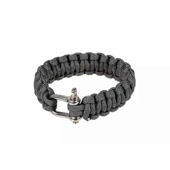 Bratara Tactica Paracord Gri Element Airsoft