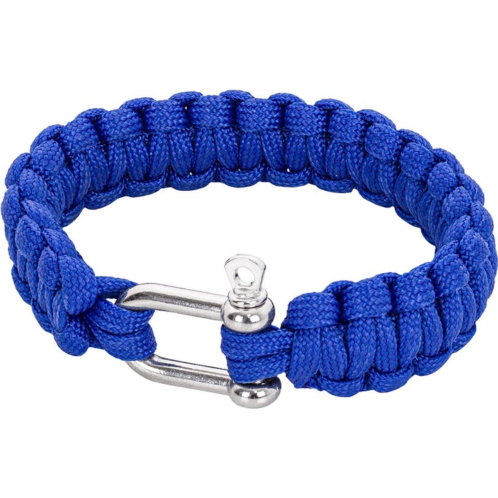 Tactical Blue Paracord karkötő elem Airsoft
