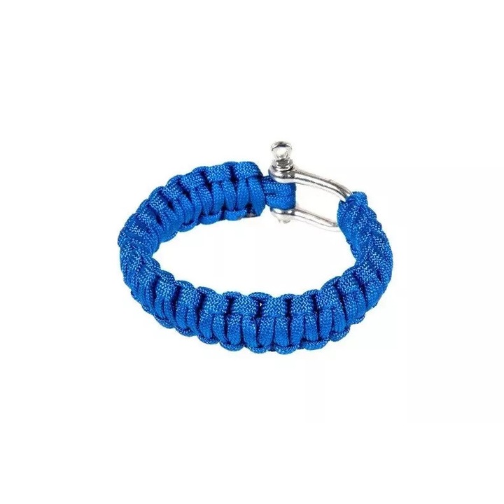 Bratara Tactica Paracord Albastra Element Airsoft