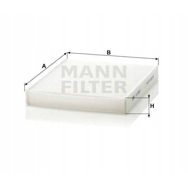 5x MANN-FILTER CU 3337 INNENRAUMFILTER POLLENFILTER 5-STÜCK