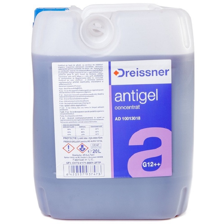 Antigel concentrat Dreisnner, culoare violet, volum 20 litri
