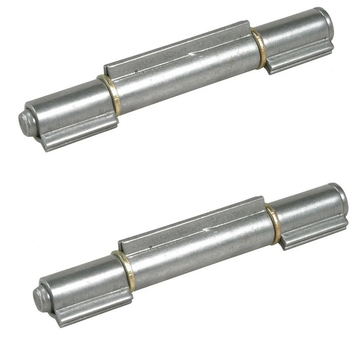 Комплект панта IBFM 402080, трикрила, за заваряване, Ø 12 мм, 80 мм, стомана, 2 броя