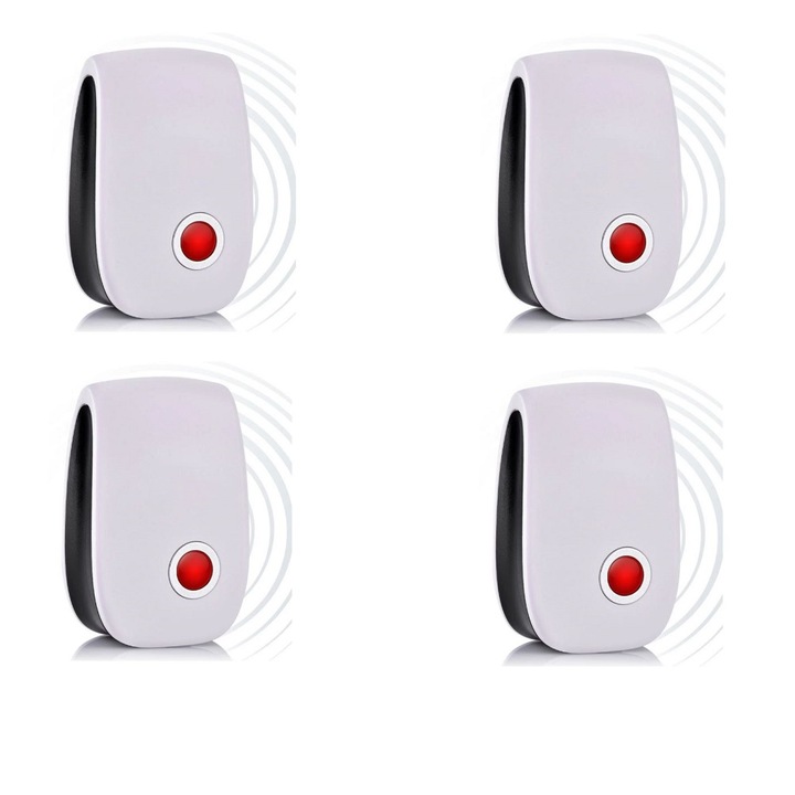 Комплект уред за борба с вредители Pest Reject 2020 против буболечки, мухи, комари, мравки, паяци 4 броя