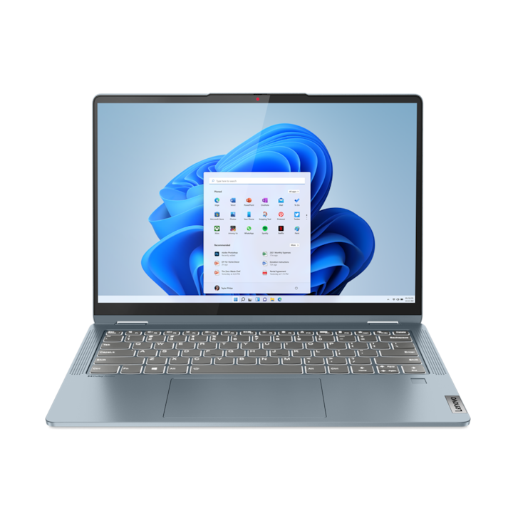 Lenovo IdeaPad Flex 5 14IAU7 laptop, 14" WUXGA, Intel® Core™ i5-1235U, 8GB, 512GB SSD, Intel® Iris® Xe Graphics, Windows® 11 Home S, magyar billentyűzet, kék