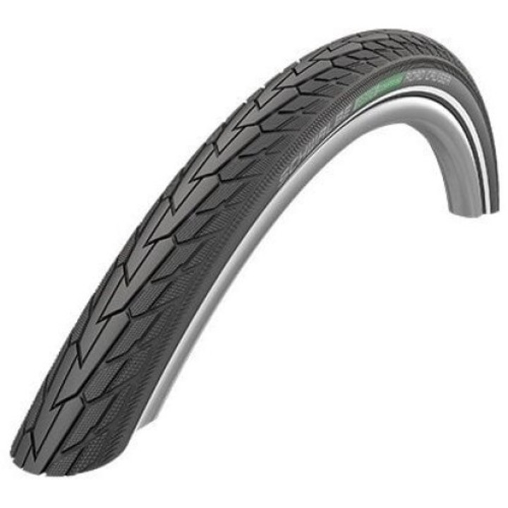 Anvelopa bicicleta trekking Schwalbe Road Cruiser, Green Compound, 28", negru