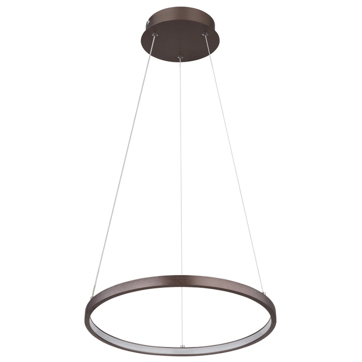 Lustra Globo Ralph, metal, maro mat, LED, 19W