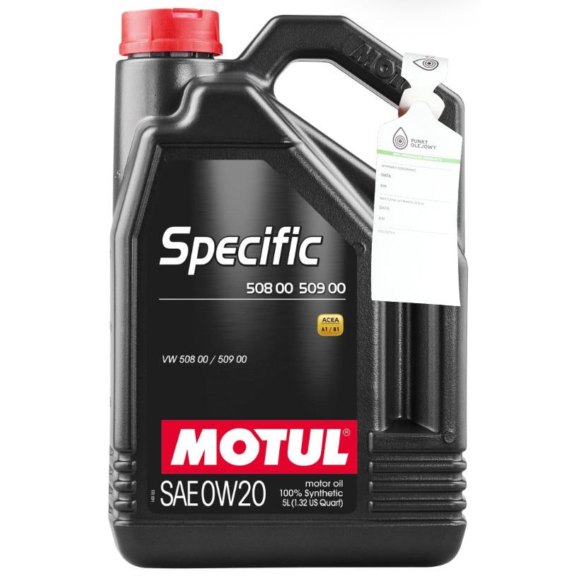 Ulei motor, SPECIFIC 508 00 509 00 0W20, 5L, ACEA C5/API SN PLUS ...