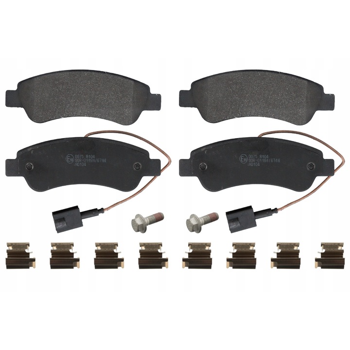 Накладки, Febi Bilstein, 16956