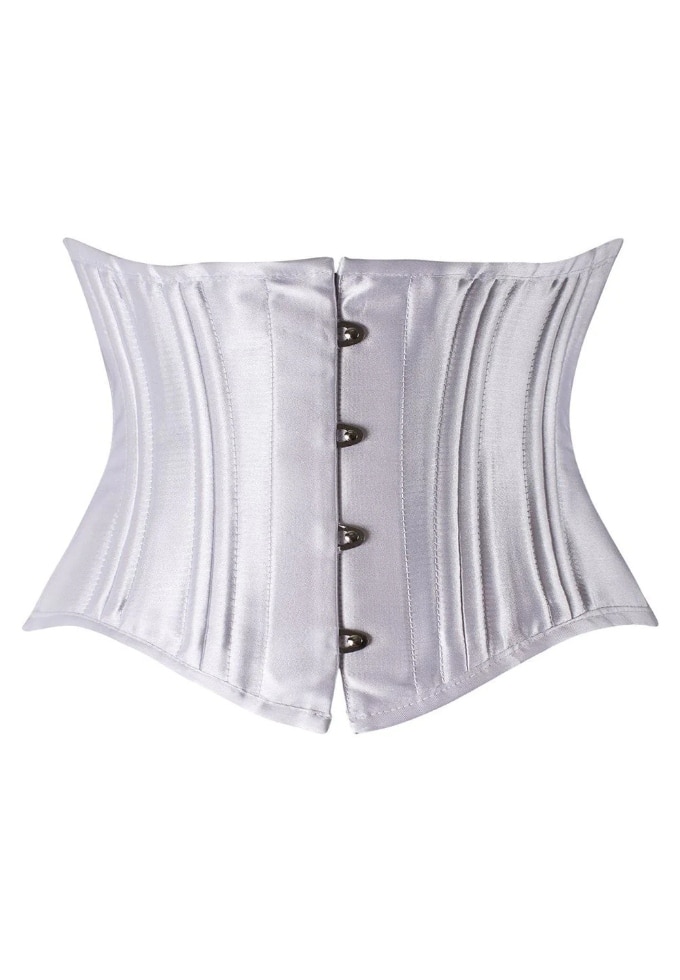 Corset modelator talie si abdomen, Lenjerie modelatoare, cu inchidere pe 3  randuri, Marime S 60-66Cm Talie 