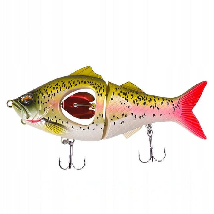 Horgászwobbler XXL, Ökológiai, Többszínű, 135mm