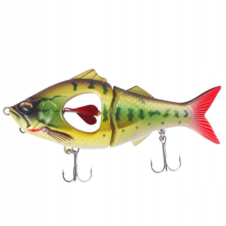 Horgász Wobbler XXL, Ökológiai, Többszínű, 135mm