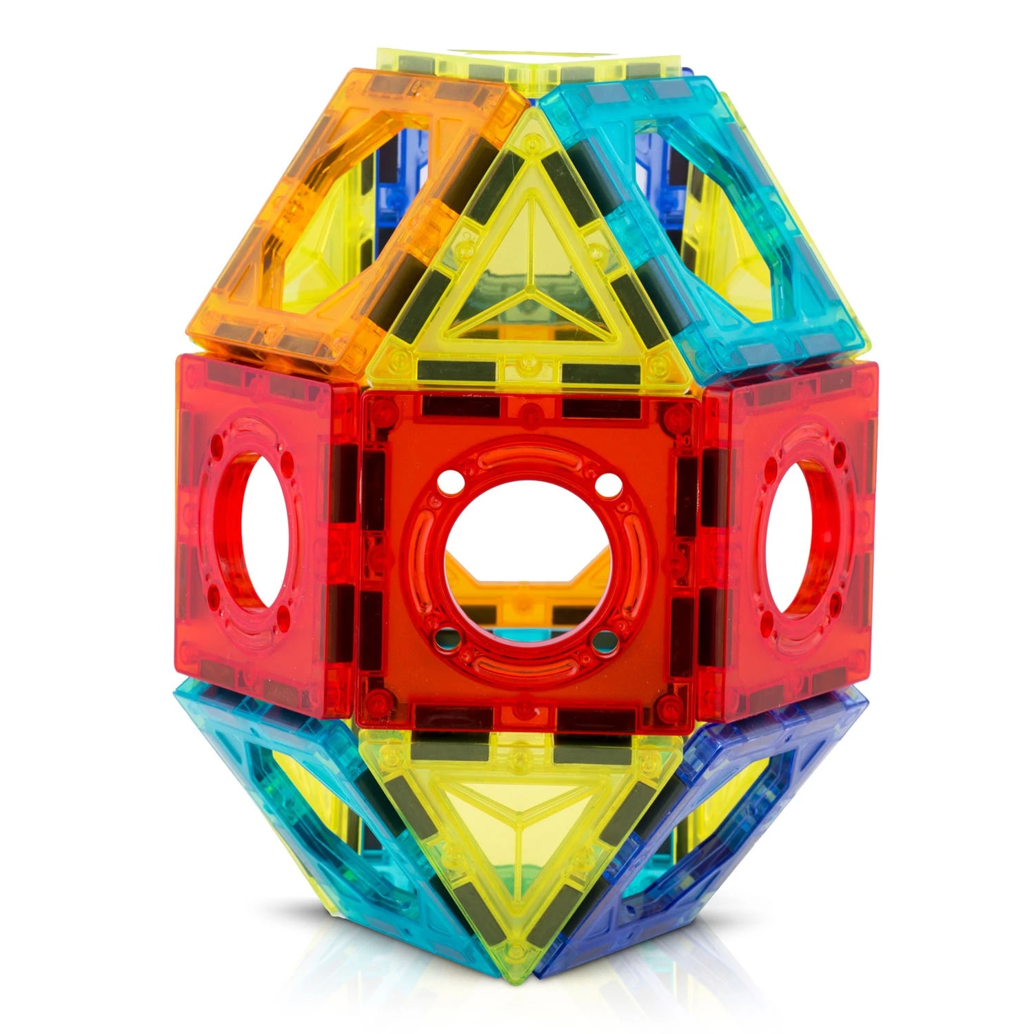 Set Educativ si Creativ Magnetic, cu 98 Piese, 