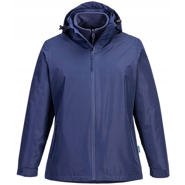 Jachetă protecție dams, Portwest, Poliester, Bleumarin, XS