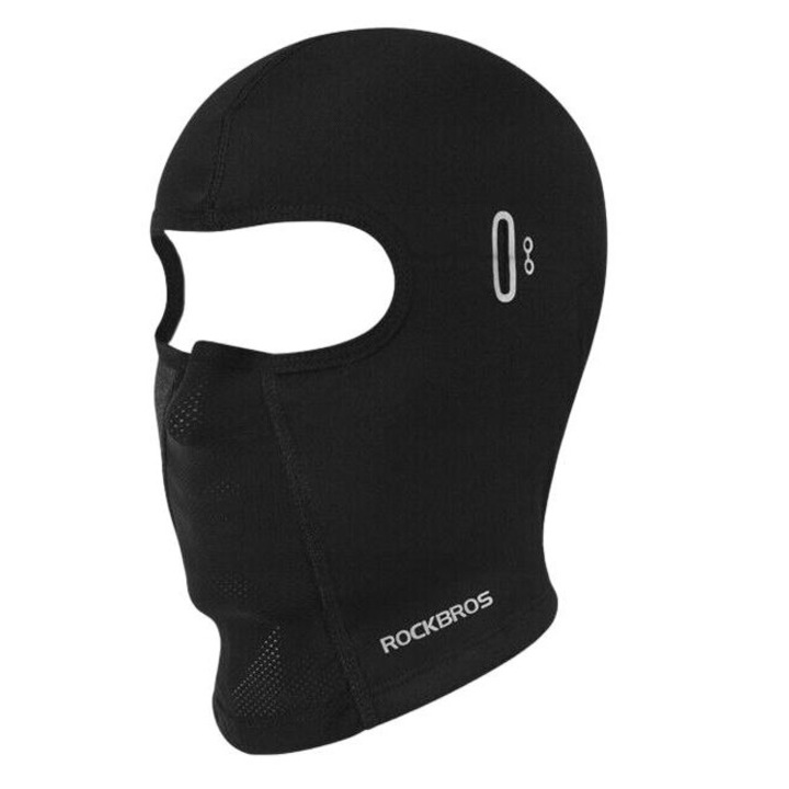 Мото бандана, Rockbros LF8010, С отвор за очила, Черна