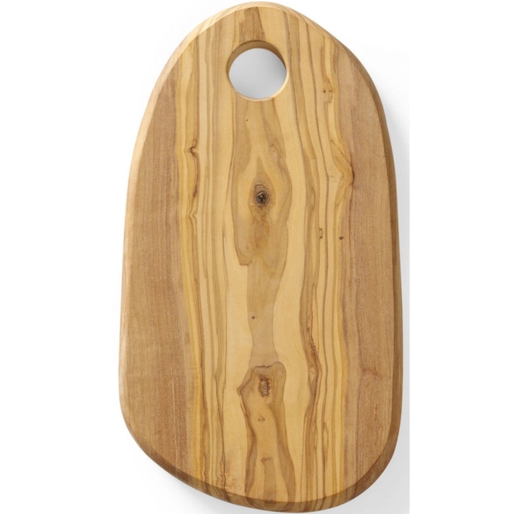 Tocator, Hendi, Lemn, 250x165x18mm, Maro