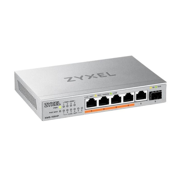 Суич, ZyXEL, 70 W, сребрист
